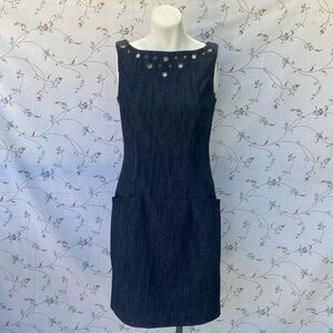 Jessica Simpson denim dress with pockets size 2